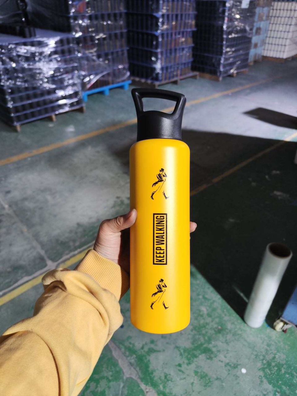 Custom Johnnie Walker Thermos Water bottle