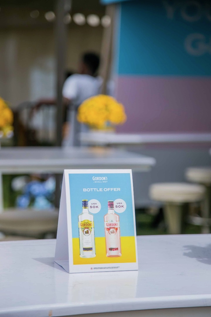 Gordons Table Tent Card