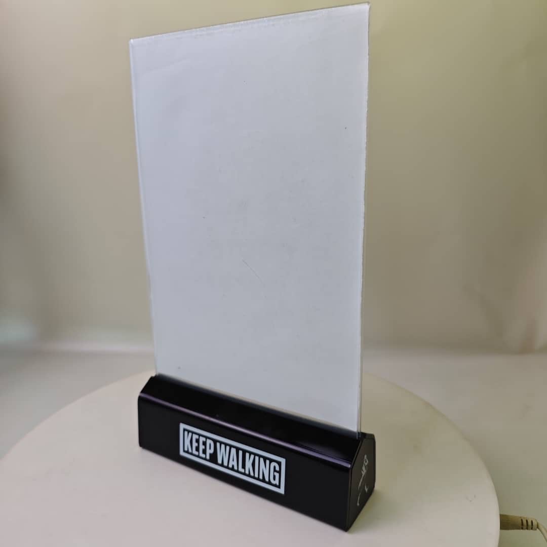 Custom Acrylic JW Table Talker