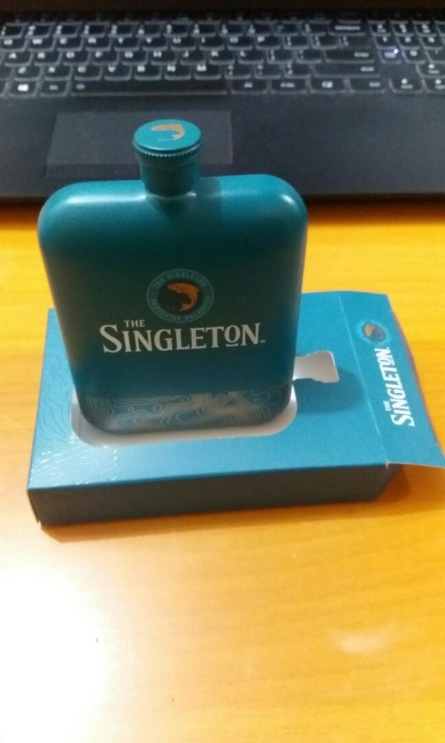 Custom Singleton Hip Flask