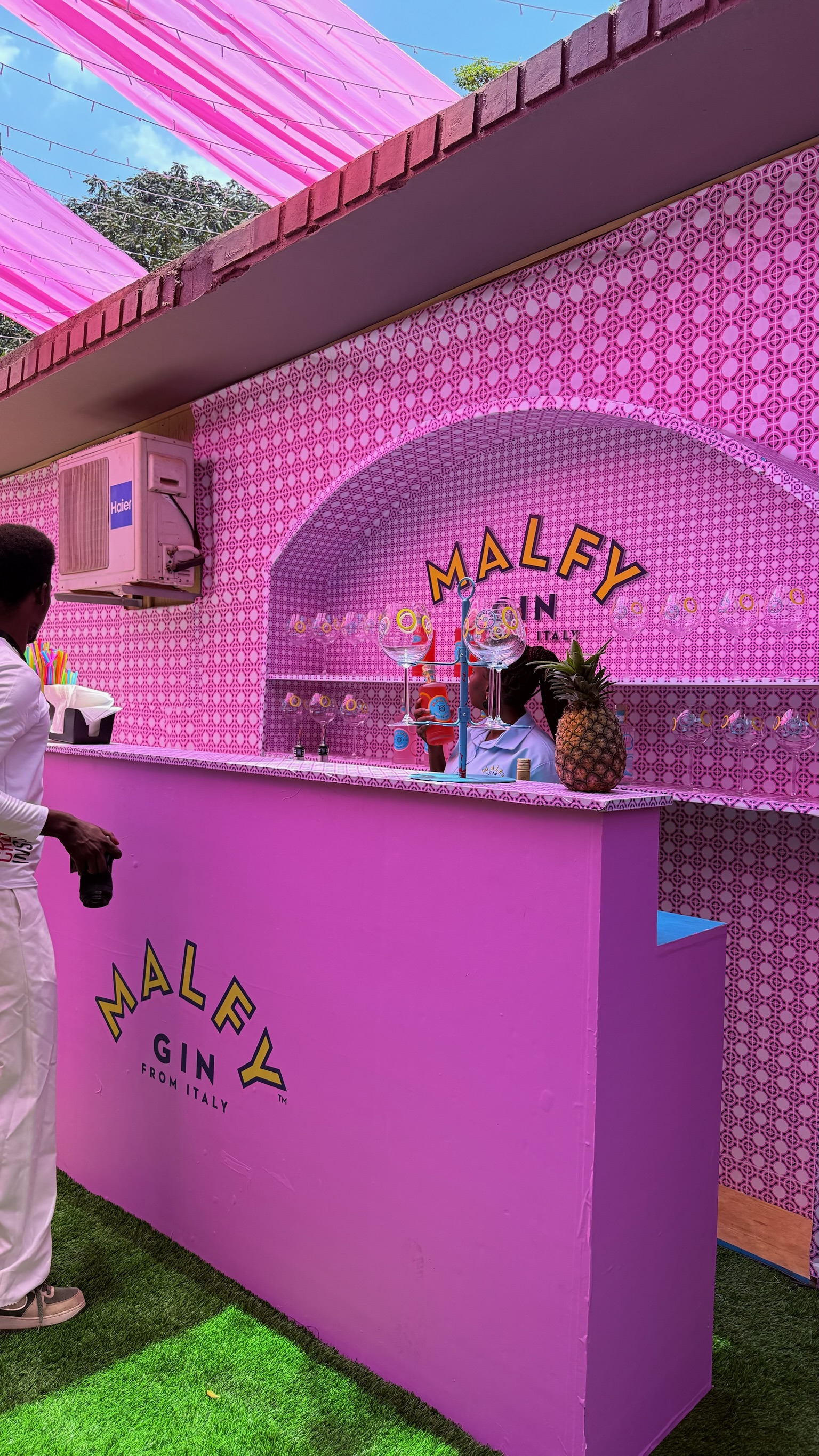 Malfy Day Club Sampling Bar