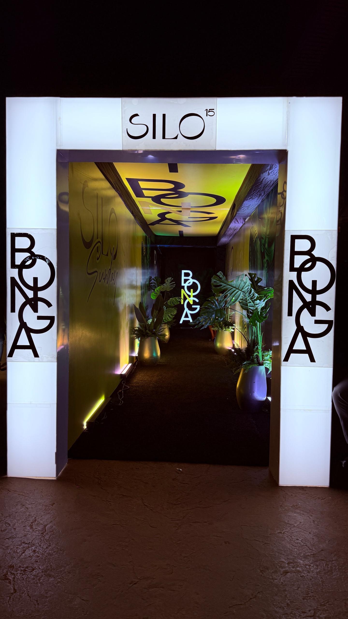 Front lit entrance Arch
